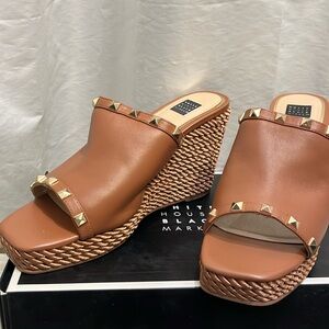 Women’s WHBM Saylor Studded Espadrille Size 8 1/2